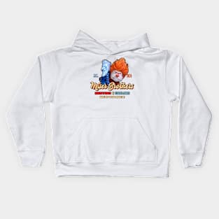 Miser Brothers Cooling & Heating Est 1974 Kids Hoodie